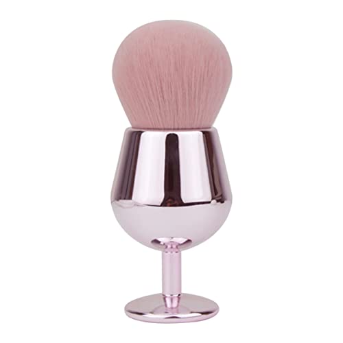 Gogogmee Professioneller Kosmetikpinsel für Rouge und Foundation Synthetische Fasern Kompakt und Tragbar Make Up Werkzeug für Damen für Reisen und Alltag von Gogogmee