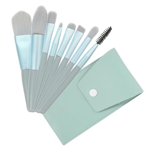 Gogogmee Professionelles Mini Make up Pinselset mit Holzgriff Tragbares Kosmetik Gesichtspinsel Concealer und Lidschatten Inklusive Aufbewahrungstasche für Reise und Alltag von Gogogmee