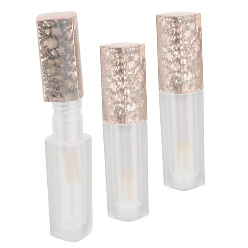 Gogogmee 3stücke Leere Lipgloss-tuben Mit Lip Balm Behälter Für Selbstgemachte Lippenpflegeprodukte Praktische Und Tragbare Tuben Für Lippenkosmetik von Gogogmee