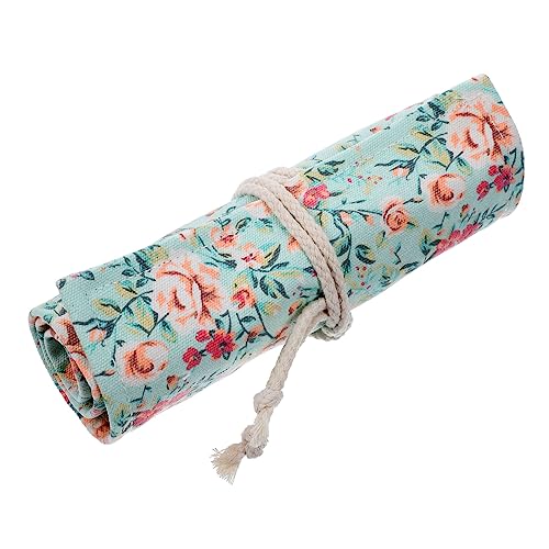 Gogogmee Roll-up Bleistift Tasche Stift Tasche Robust Bleistift Rolle Organizer Für Studenten Lehrer von Gogogmee