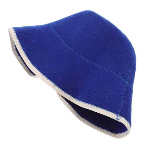 Gogogmee Saunahut Filz Herren und Damen Dicke Wasserabsorbierende Badekappe Aus Natürlichem Wollfilz Russischer Sauna Hut Für Dampfbad und Wellness von Gogogmee