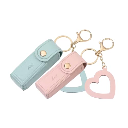 Gogogmee Schlüsselanhänger Für Taschen 2 Stück Lippenstifthalter Schlüsselanhänger Kompakte Schlüsselanhänger-aufbewahrung Für Frauen Grün Gogogmee Schlüsselanhänger Für Taschen 2 Stück Lippenstifthalter Schlüsselanhänger Kompakte Schlüsselanhänger-aufbewahrung Für Frauen Grün von Gogogmee