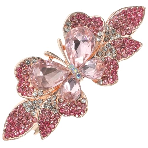 Gogogmee Schmetterlings-haarspange Mit Strass Für Damen Haarnadel Aus Metall Für Hochzeit Party Feier Geburtstag Alltag Haarzubehör Mit Elegantem Design von Gogogmee