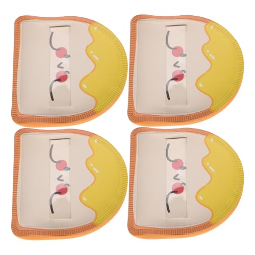 Gogogmee Setting Powder Puff Für Make-up Süßer Toast-kissen-puder-puff Für Lose Und Gepresste Puder Für Foundation Concealer Praktische Box Tragbar Und Stylisch von Gogogmee