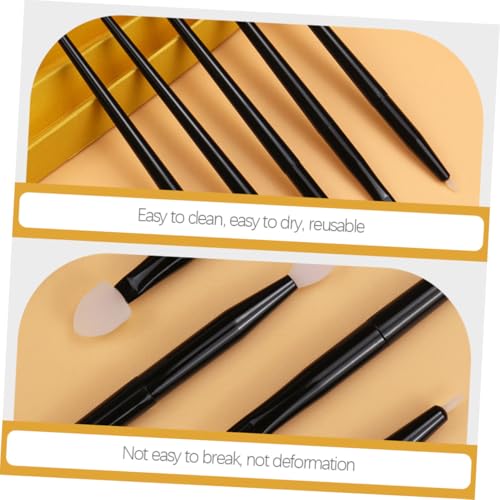 Gogogmee Silikon Make up Pinsel Leicht Tragbar Weiche Lidschatten Lippenapplikatoren Einfach zu Reinigen für Präzises Augen make up und Lippenkonturen Profi Anfänger Geeignet von Gogogmee