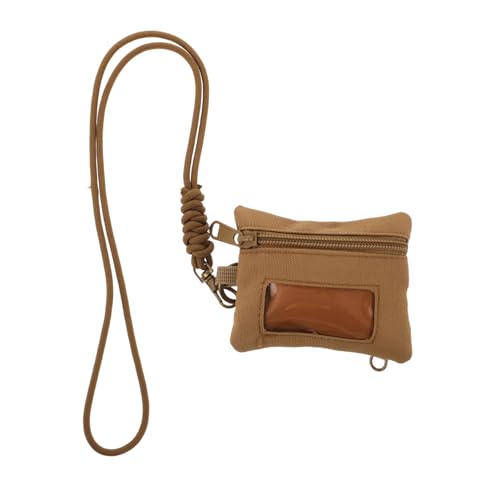 Gogogmee Sportliches Wallet Khaki wasserdichte Multifunktionale Geldbörse mit Reißverschluss und Fächern für Schlüssel Id Münzen und Karten für Unterwegs von Gogogmee