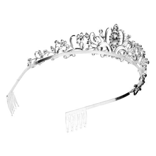 Gogogmee Brautkrone Mit Strass Stirnband Für Hochzeit Geburtstag Aus Legierung Und Strasssteinen Edel Und Elegant Für Frauen von Gogogmee
