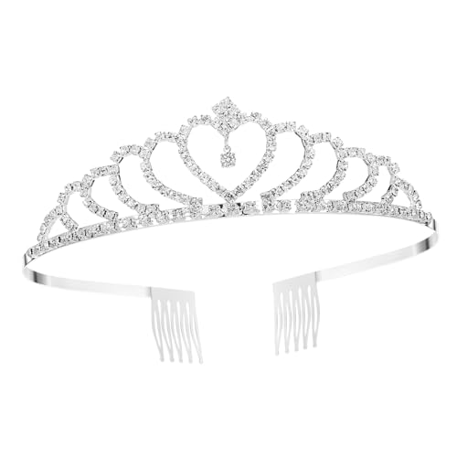 Gogogmee Strass Diadem Tiara Haarschmuck Hochzeit Krone Haarband Für Braut Vintage Prinzessin Stil Glänzende Strasssteine Perfekt Für Hochzeiten Und Besondere Anlässe von Gogogmee