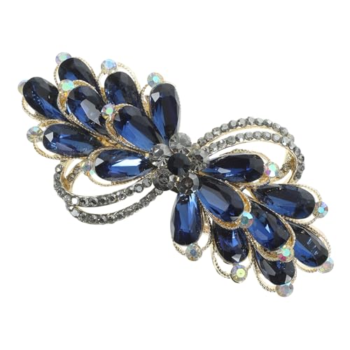 Gogogmee Strasssteine Haarklammer für Damen Französische Haarspange mit Funkelndem Kristallbesatz Vintage Braut Haarschmuck Rutschfeste Haarklammer für Hochzeit Party und Alltag Gogogmee Strasssteine Haarklammer für Damen Französische Haarspange mit Funkelndem Kristallbesatz Vintage Braut Haarschmuck Rutschfeste Haarklammer für Hochzeit Party und Alltag von Gogogmee