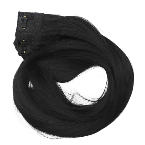 Gogogmee Clip-in Haarverlängerung Für Frauen Lang Und Gerade Synthetisches Haarteil Für Natürlichen Look Einfach Zu Tragen Für Feste Und Partys von Gogogmee