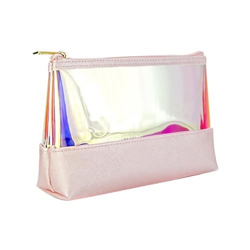 Gogogmee Stylische T Förmige Kosmetiktasche Wasserdichter Makeup Bag Praktische Reise Waschtasche für Damen Leicht Kompakt für Schlafzimmer und Reisen von Gogogmee