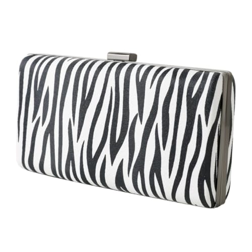 Gogogmee Tragbare Dekorative Abendtasche Mit Zebra-Streifen Modische Pu-Handtasche Für Damen Kosmetik Gogogmee Tragbare Dekorative Abendtasche Mit Zebra-Streifen Modische Pu-Handtasche Für Damen Kosmetik von Gogogmee