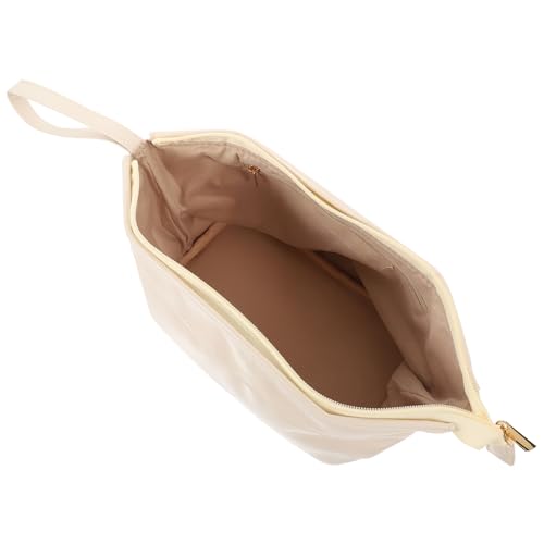Gogogmee Reise Kosmetiktasche Große Make-up Organizer Mit Reißverschluss Tragbar Für Damen Für Toilettenartikel Beim Oder Fitness Milchigem von Gogogmee