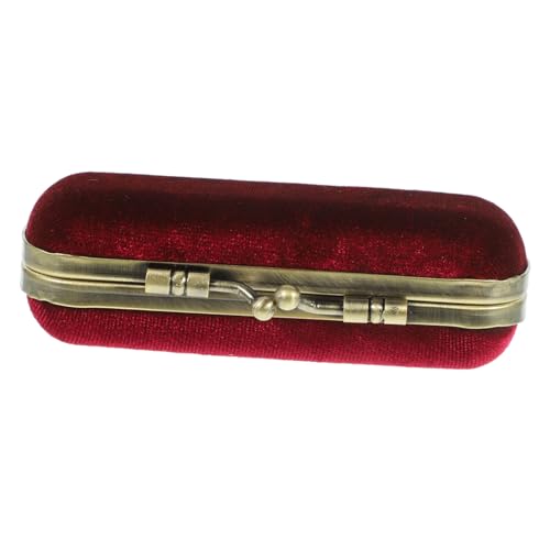 Gogogmee Tragbare Lippenstiftbox mit Spiegel Weicher Flanelloberfläche Kompakt und Elegant Lippenstift Organizer für Frauen Langlebig und Praktisch für Reisen und Alltag von Gogogmee