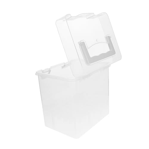 Gogogmee Tragbare Transparente Aufbewahrungsbox für Stifte Buntstifte und Pinsel Sicheres Design für Künstler und Kreative Anwendungen von Gogogmee