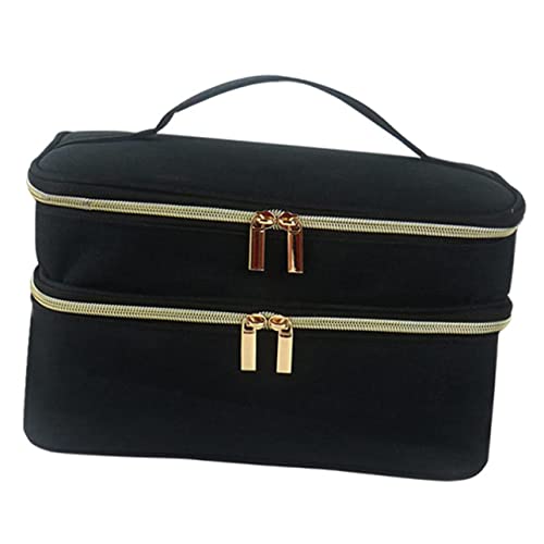 Gogogmee Portable Make-up Tasche Mit Großer Kapazität Multifunktionale Kosmetiktasche Für Reisen Und Zuhause Strapazierfähiger Organizer Für Toilettenartikel Und Schönheitsprodukte von Gogogmee