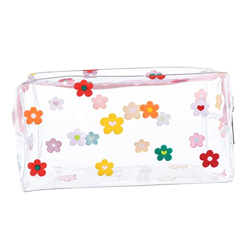 Gogogmee Transparenter Kulturbeutel Reise-aufbewahrungsbox Aus PVC Organizer Für Kosmetika Und Kleinteile Geeignet Für Damen Und Mädchen Mit Übersichtlichem Design Für Ordnung Und von Gogogmee
