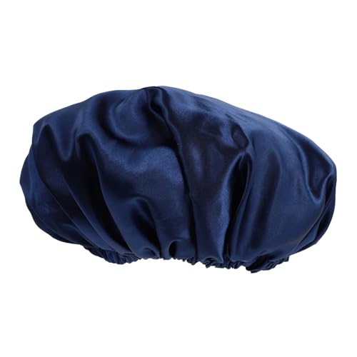 Gogogmee Verstellbare Satin Schlafhaube für Damen Atmungsaktive Doppellagige Haube mit Feiner Naht Hautfreundlich Praktisch für Schlaf Make up Baden und Schutz für Lockiges Haar von Gogogmee