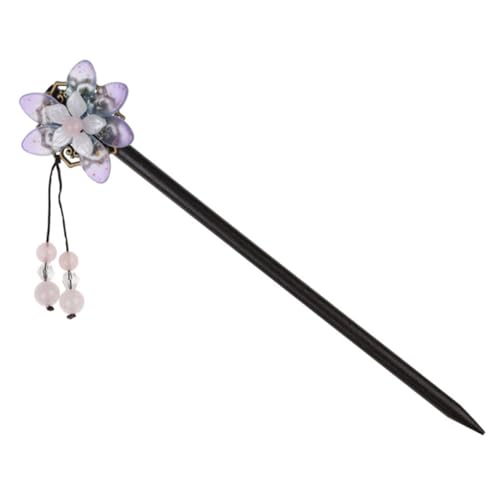 Gogogmee Vintage Haarnadel Holz Haarschmuck mit Quaste Haarstab für Dutt Langes Haarstäbchen Damen Eleganter Haarkamm für Alltag Hochzeit und Party Traditioneller Chinesischer Stil von Gogogmee