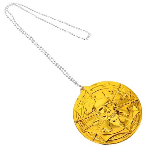 Gogogmee Vintage Piraten Halskette Herren Totenkopf Anhänger Leicht Modisch Party Schmuck für Alltag und Festliche Anlässe von Gogogmee
