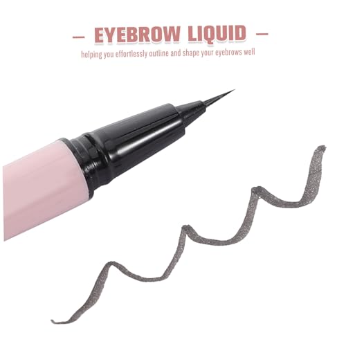 Gogogmee Wasserfester Liquid Augenbrauenstift mit Ultrafeiner Spitze für Präzise Natürliche Konturen Langanhaltend und Einfach Anzuwenden für Frauen Anfänger und Tägliches Make up von Gogogmee