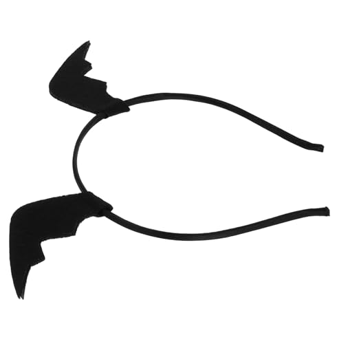 Gogogmee Weihnachtlicher Haarreif mit Fledermausflügeln Leichter Formbeständiger Kopfschmuck für Weihnachtsfeiern Geburtstage Vielseitiges Accessoire für Damen und Herren von Gogogmee