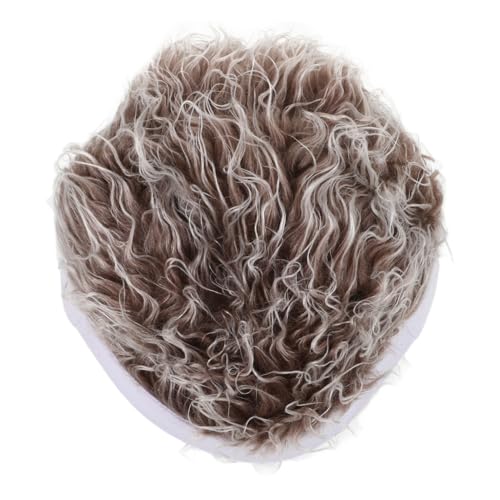 Gogogmee Witzige Unisex Perücke Hut für Männer Verstellbare Kurze Haarmütze im Hip Hop Stil für Themenpartys Freizeit und Alltag Bequemes Accessoire für Jede Gelegenheit von Gogogmee