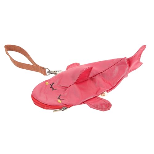 Gogogmee Multifunktions-stiftetasche Schreibwarenetui Bleistifttasche in Fischform Oxford-Stoff Tortilla-Bleistift-schreibwaren-Aufbewahrungstasche Gogogmee Multifunktions-stiftetasche Schreibwarenetui Bleistifttasche in Fischform Oxford-Stoff Tortilla-Bleistift-schreibwaren-Aufbewahrungstasche von Gogogmee