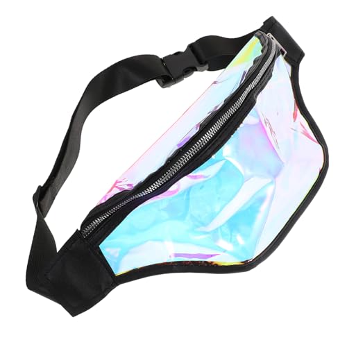 Gogogmee wasserdichte Damen Bauchtasche Verstellbar Mode Outdoor Hüfttasche Für Reisen Sport Fitness Schwarz von Gogogmee