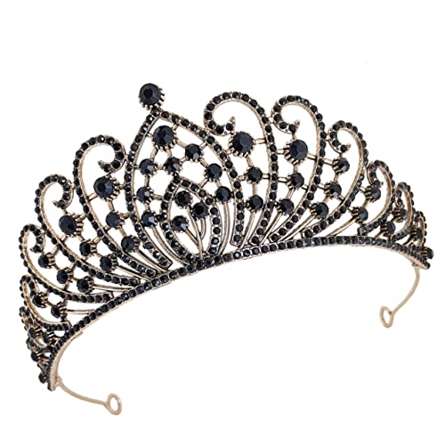 Gogogmee Brautschmuck für die Hochzeit Strass-Krone elegantes Kopfstück für die Braut von Gogogmee