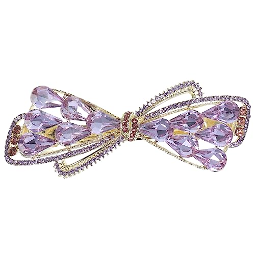 Gogogmee Strass Haarspange Aus Legierung Haarschmuck Für Partys Und Hochzeiten -haarspange Mit Kristallen Für Mädchen Und Frauen von Gogogmee