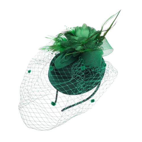 Gogogmee Haarschmuck Für Bräute Im Vintage-stil Fascinator-kopfschmuck Aus Netzgarn Braut-accessoires von Gogogmee