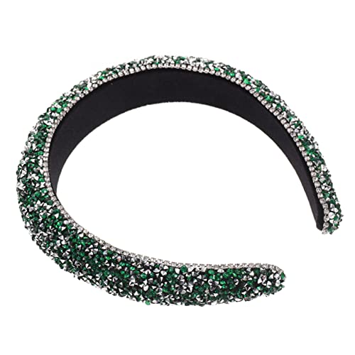 Gogogmee Stirnband Mit Kunst-strasssteinen Exquisites Kopfbedeckungsdesign Verschleißfeste Haarreifen Für Damen Kompaktes Und Wiederverwendbares Stirnband Praktisches Haarband Für Verschied von Gogogmee