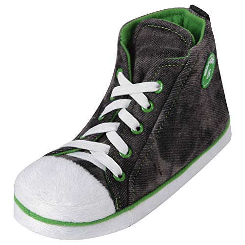 Gohom Haus-Sneaker für Herren, warm, Winter, lustig, gemütlich, Indoor-Sneaker, Hausschuhe, Jungen, 1 Paar schwarzer Cowboy, Größe 46 Gohom Haus-Sneaker für Herren, warm, Winter, lustig, gemütlich, Indoor-Sneaker, Hausschuhe, Jungen, 1 Paar schwarzer Cowboy, Größe 46 von Gohom