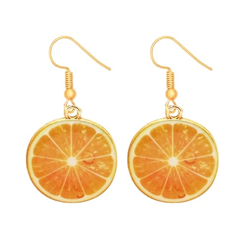 Goiern 1 pare Früchte Ohrringe Frucht-ohr-bolzen Lustige Nette Ohrringe Lemon Drops Baumeln Frauen von Goiern