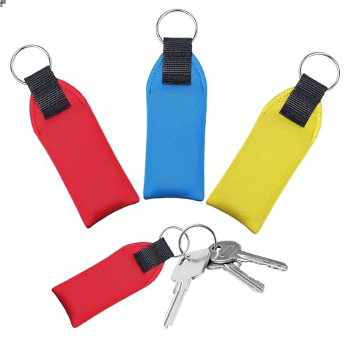 Goiern 3 Stück Schwimmender Schlüsselanhänger mit Schlüsselring, Schlüsselanhänger Zubehör für Boot Segeln Float Kajak Kanu Marine Wassersport Zubehör Segelboot von Goiern