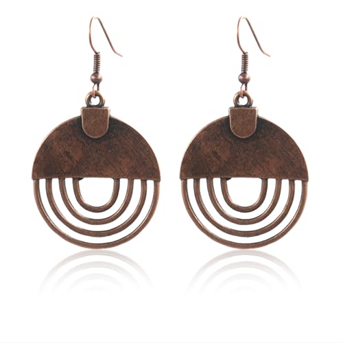 Goiern Bohemische Ohrringe - Boho Hänger aus Messing - Ethnischer Schmuck im Bohemischen Stil von Goiern