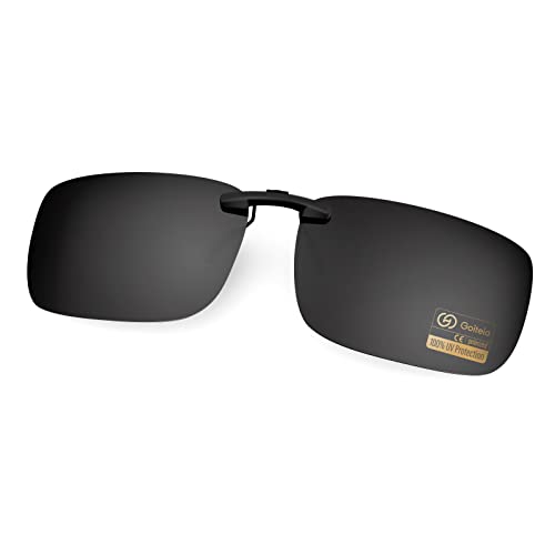 Goiteia Polarisierte Sonnenbrille Clip für Brillenträger - Sonnenbrille Zum Aufstecken Polarisiert, Sonnenbrillen Aufsatz Brille Damen Herren von Goiteia