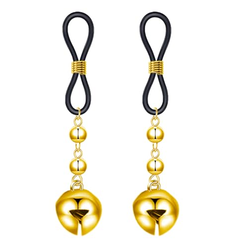 Gojewen 2er Fake Brustwarzenpiercing Clips on Nippel Ring Faux Bruspiercing mit Gold Anhänger Kein Piercing Nipple Ring Damen Frau Gojewen 2er Fake Brustwarzenpiercing Clips on Nippel Ring Faux Bruspiercing mit Gold Anhänger Kein Piercing Nipple Ring Damen Frau von Gojewen