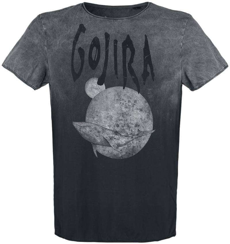 Gojira From Mars Reprise T-Shirt dunkelgrau grau in L von Gojira