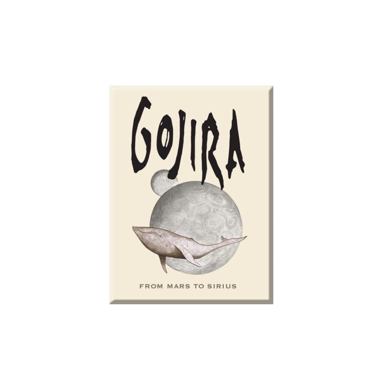 Gojira From Mars to Sirius Kühlschrankmagnet multicolor von Gojira