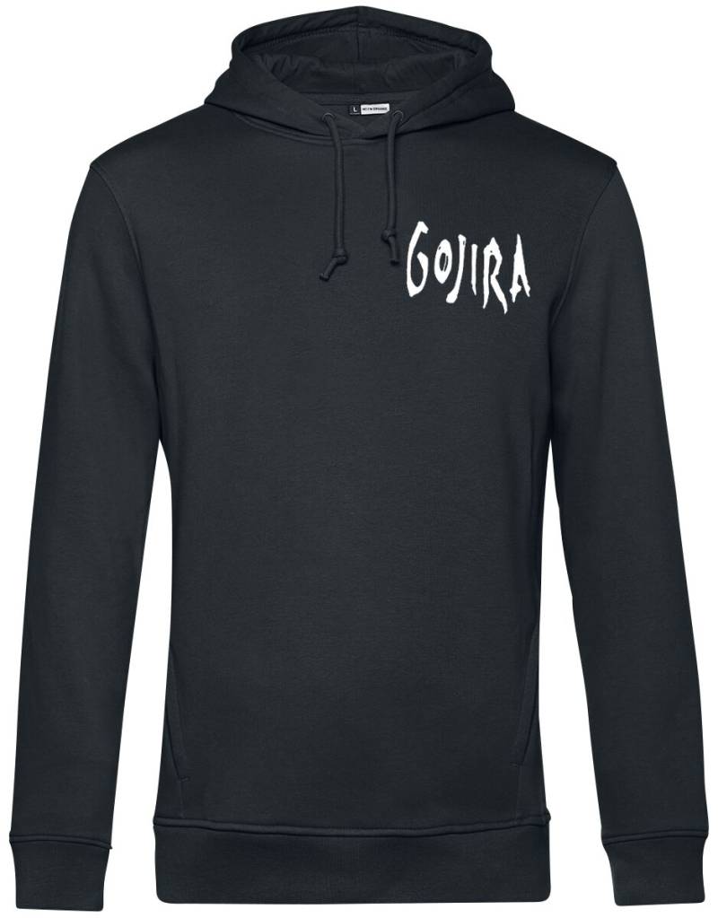 Gojira Kapuzenpullover - Bug Eyes - S bis XXL - für Männer - Größe XXL - schwarz  - Lizenziertes Merchandise! von Gojira