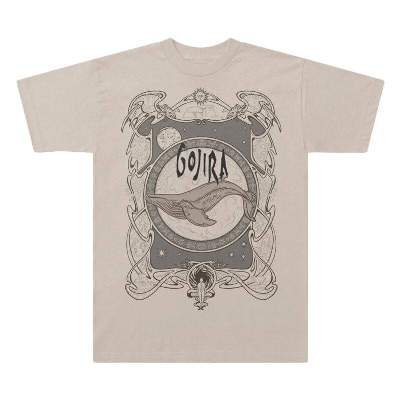 Gojira T-Shirt - Celestial Whalt - XL bis XXL - Größe XL - natur  - EMP exklusives Merchandise! von Gojira