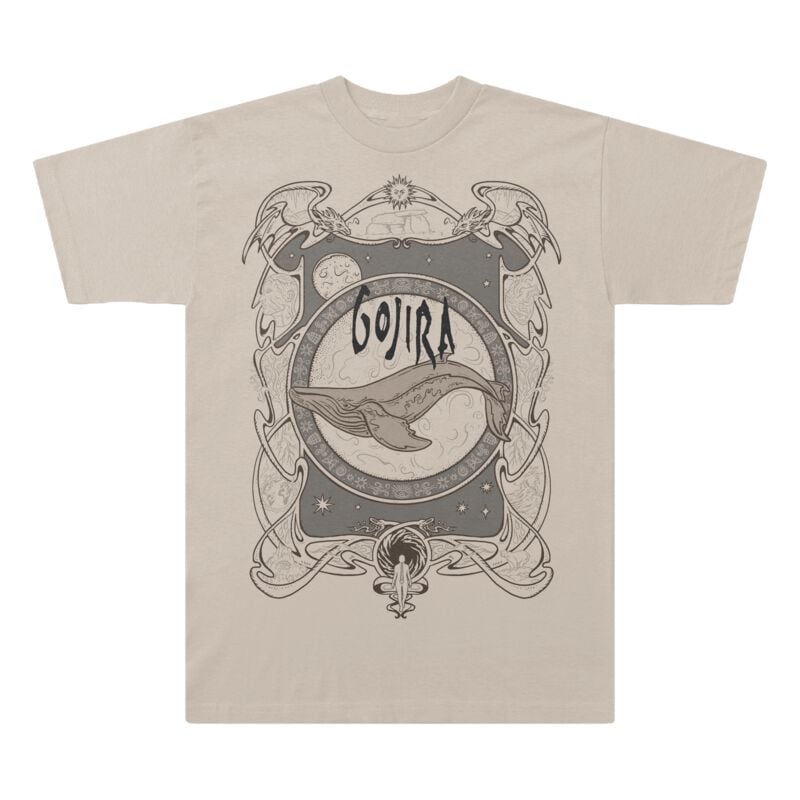Gojira T-Shirt - Celestial Whalt - XL bis XXL - Größe XXL - natur  - EMP exklusives Merchandise! von Gojira