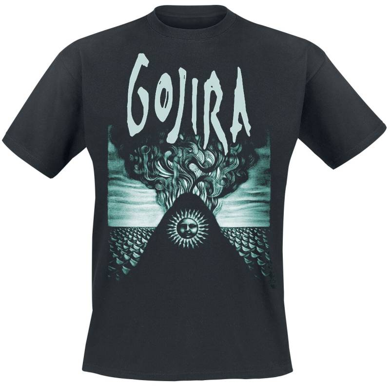 Gojira T-Shirt - Elements - S bis XXL - für Männer - Größe M - schwarz  - Lizenziertes Merchandise! von Gojira