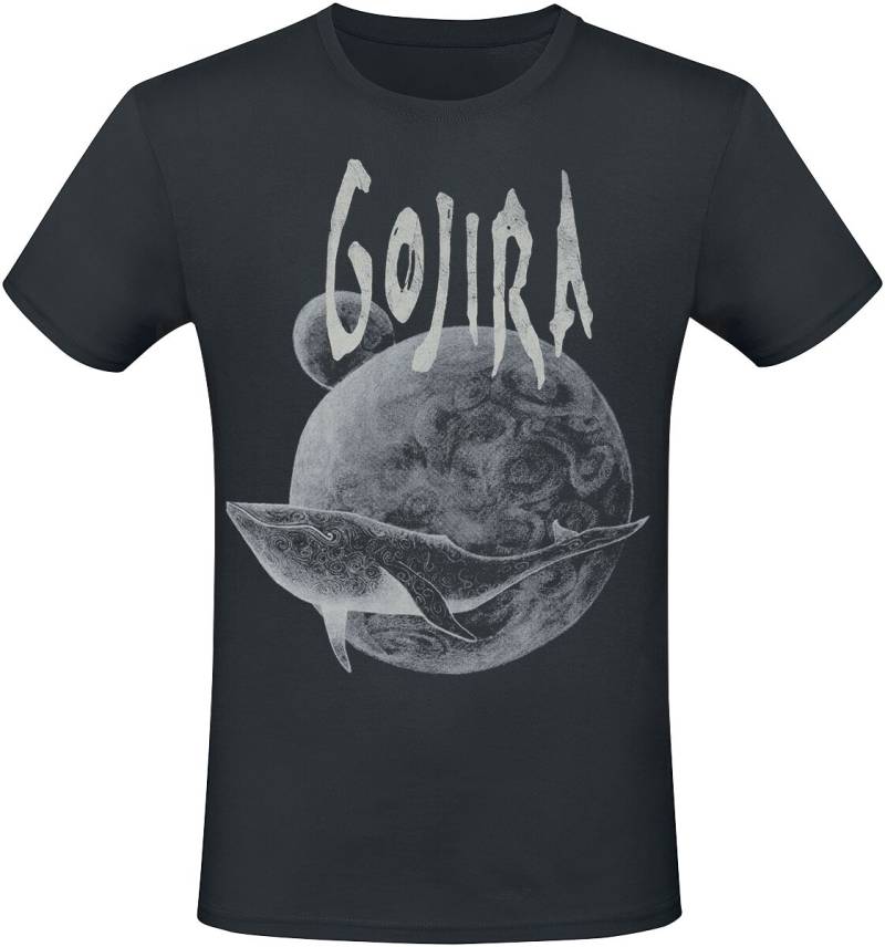 Gojira T-Shirt - From Mars to Sirius 2025 - S bis XXL - für Männer - Größe L - schwarz  - Lizenziertes Merchandise! von Gojira