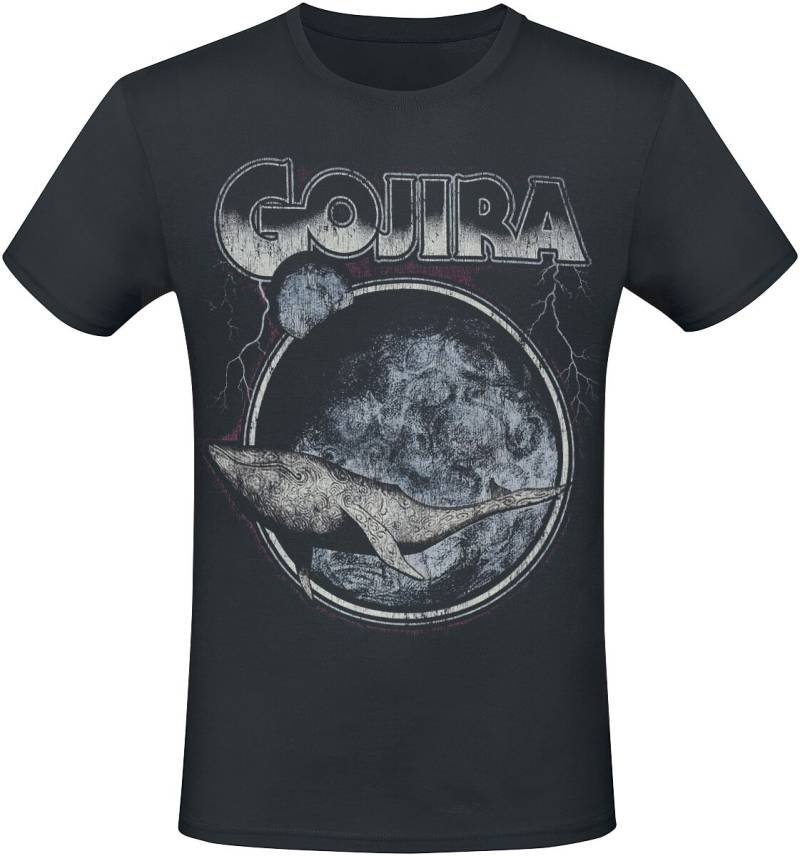 Gojira T-Shirt - From Mars to Sirius 80s - S bis XXL - für Männer - Größe M - schwarz  - Lizenziertes Merchandise! von Gojira