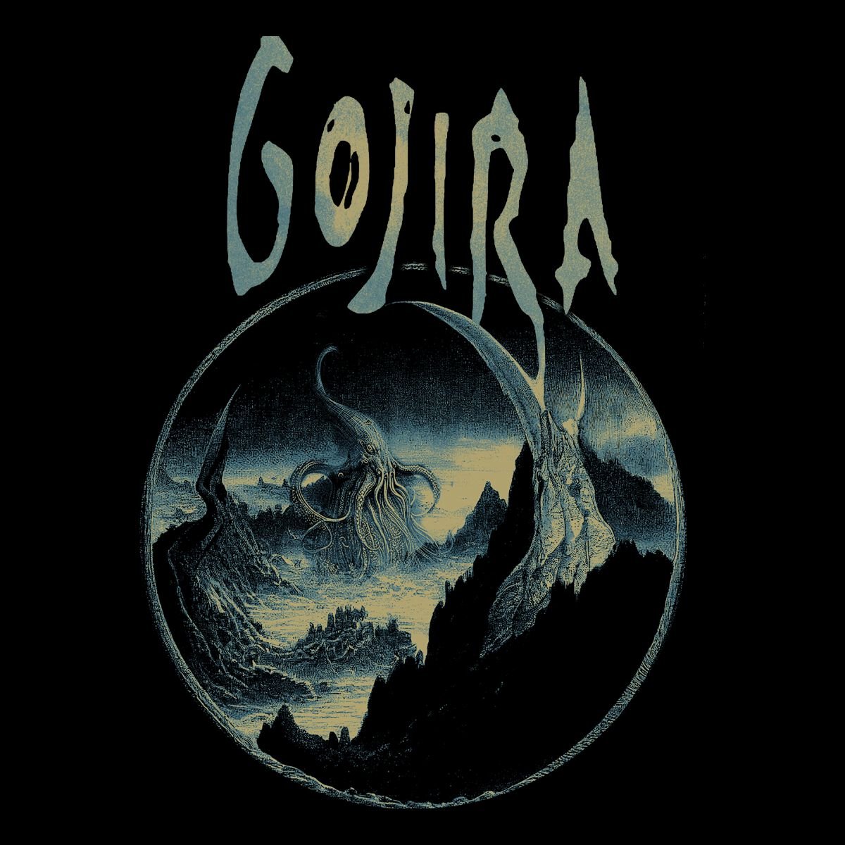 Gojira T-Shirt - Sea Creature - S bis XXL - für Männer - Größe XXL - schwarz  - Lizenziertes Merchandise! von Gojira