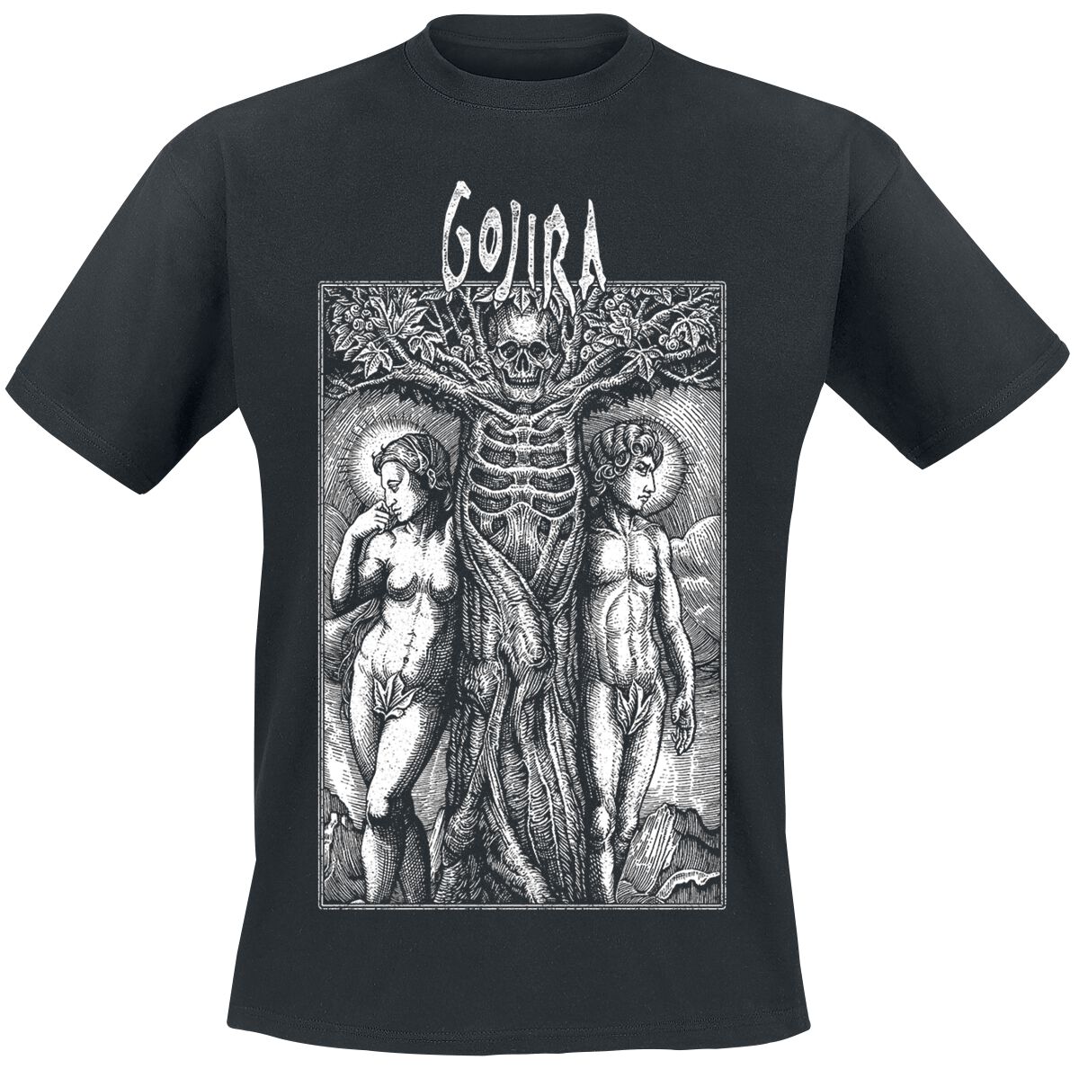 Gojira T-Shirt - Tree Skelly - S bis XXL - für Männer - Größe M - schwarz  - Lizenziertes Merchandise! von Gojira