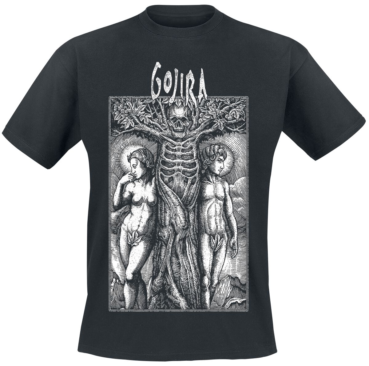 Gojira T-Shirt - Tree Skelly - S bis XXL - für Männer - Größe XL - schwarz  - Lizenziertes Merchandise! von Gojira